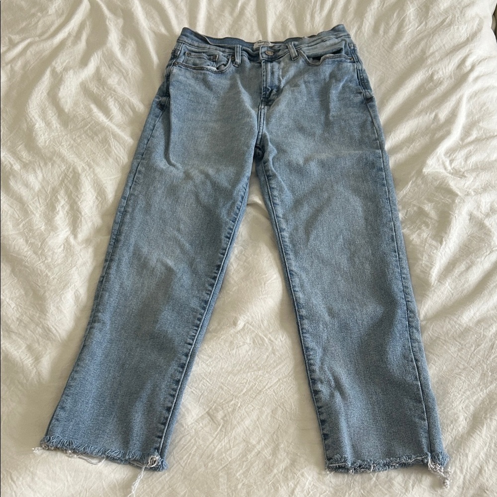 High rise mom jeans
